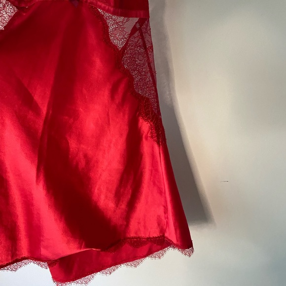 Victoria’s Secret Red Slip dress (open back detail) Size Medium - Picture 4 of 7